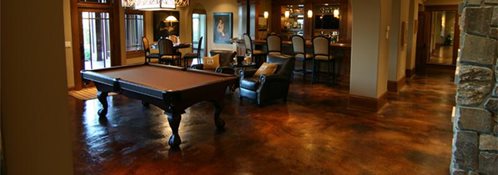 Brown, Pool Table
Concrete Floors
Concrete Arts
Hudson, WI