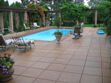 Brown, Squares
Concrete Pool Decks
Decorative Coatings and Concrete Company
Aurora, CO