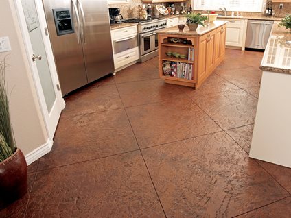 diamond concrete floor