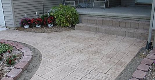 Entry, Flowers, Stamped Concrete
Stamped Concrete
Five Star Concrete Solutions
Howell, MI