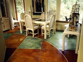 Multi Colored, Green
Concrete Floors
Diamond D Company
Capitola, CA