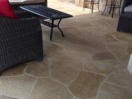 Stamped Concrete Patio