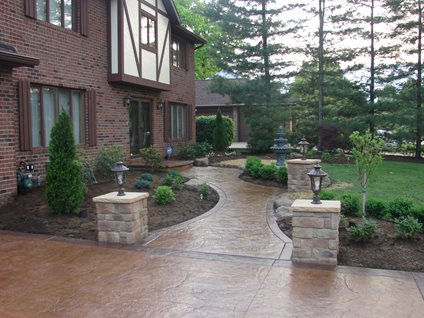 Pillars, Lights, Walkway
Site
J&H Decorative Concrete LLC
Uniontown, OH