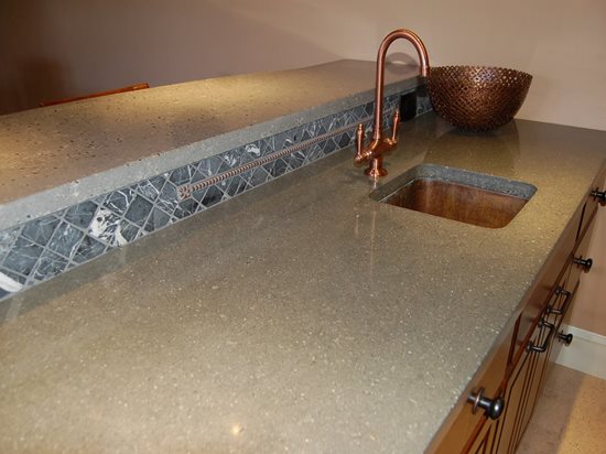 Polished Concrete Countertop