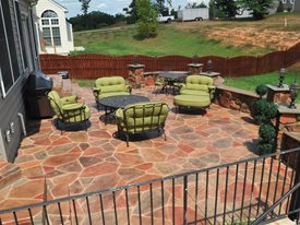 patio staining