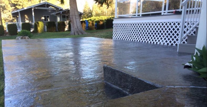 Stained, Stamped
Concrete Patios
Northwest Precision Concrete & Construction
Manson, WA