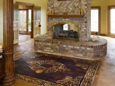 Stenciled Concrete Floor Rug
Concrete Floors
Art Over Concrete
Murfreesboro, TN