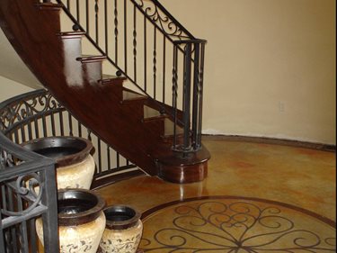 Stenciled, Entryway
Concrete Floors
Image-N-Concrete Designs
Larkspur, CO