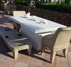 White, Patio Furniture
Concrete Floors
Concrete -N- Counters
Lutz, FL